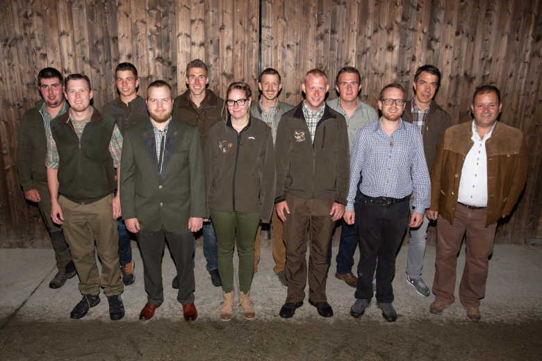 Jagdfähigkeitsausweisübergabe 2020