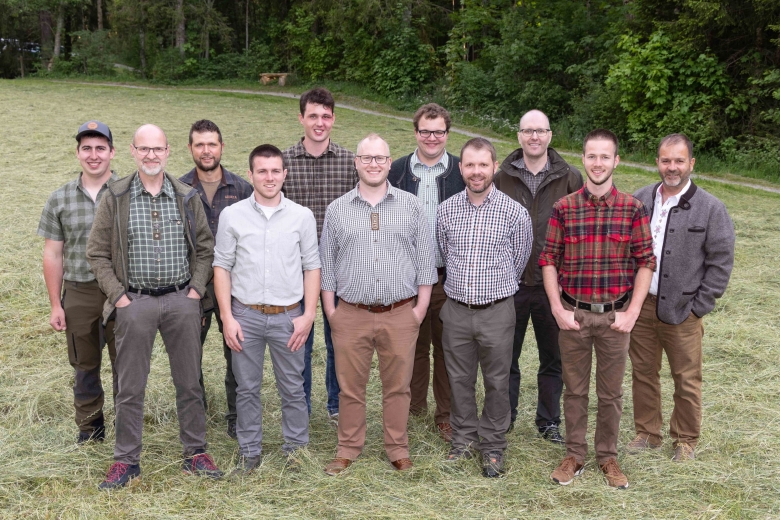 Jagdfähigkeitsausweisübergabe 2023